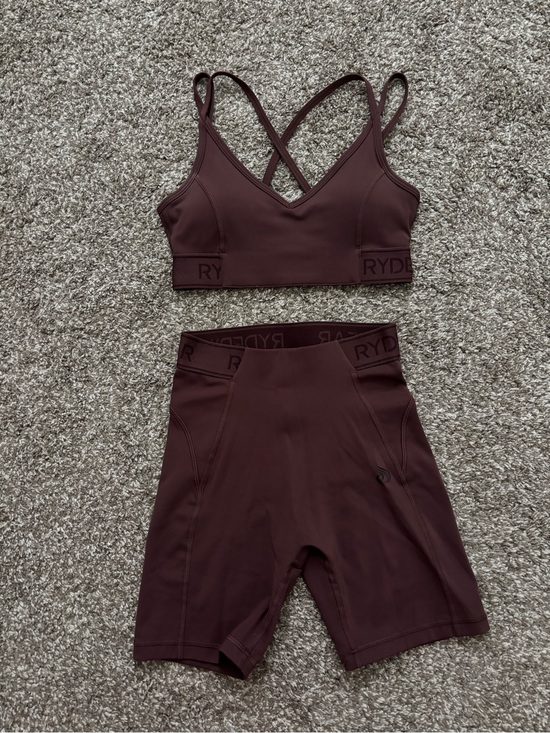 Ryderwear Other - RYDERWEAR Matching Workout Set - Brown